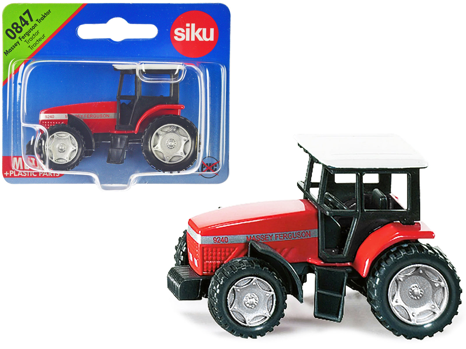 Massey Ferguson 9240 Red Diecast Model Tractor 