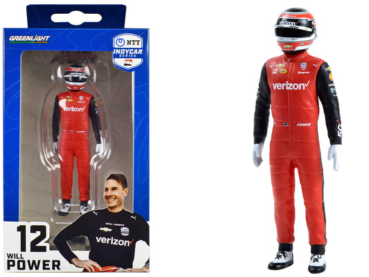 Brand new 1/18 scale of "NTT IndyCar Series" #12 Will Power Driver Figure "Verizon 5G - Team Penske" for 1/18 scale models by Greenlight.</l