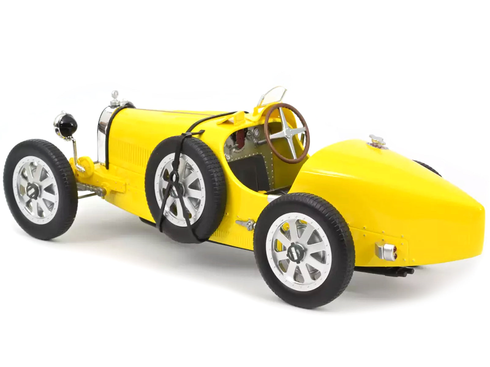1925 Bugatti T35  Yellow Diecast Model Car 