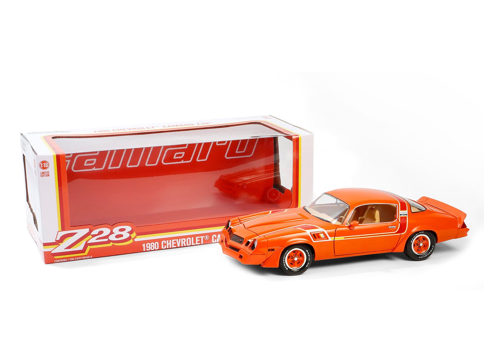 1980 Chevrolet Camaro Z28 Red Diecast Model Car 