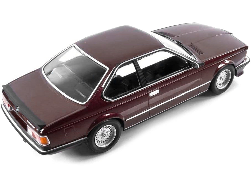 1982 BMW 635 CSi Red Diecast Model Car 