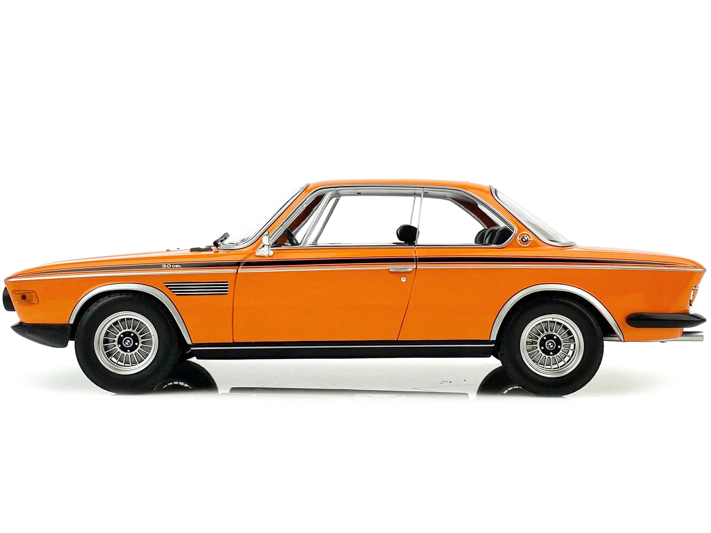 1971 BMW 3.0 CSL  Orange Diecast Model Car 