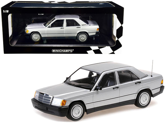 1982 Mercedes Benz 190E Silver Diecast Model Car 