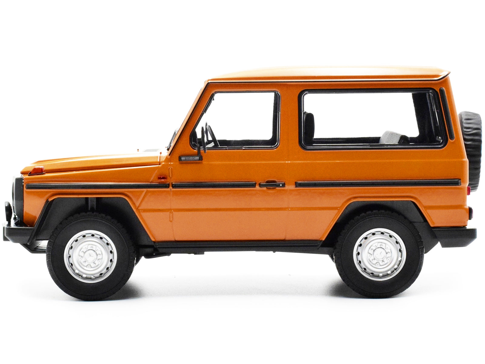 1980 Mercedes-Benz G Orange Diecast Model Car 