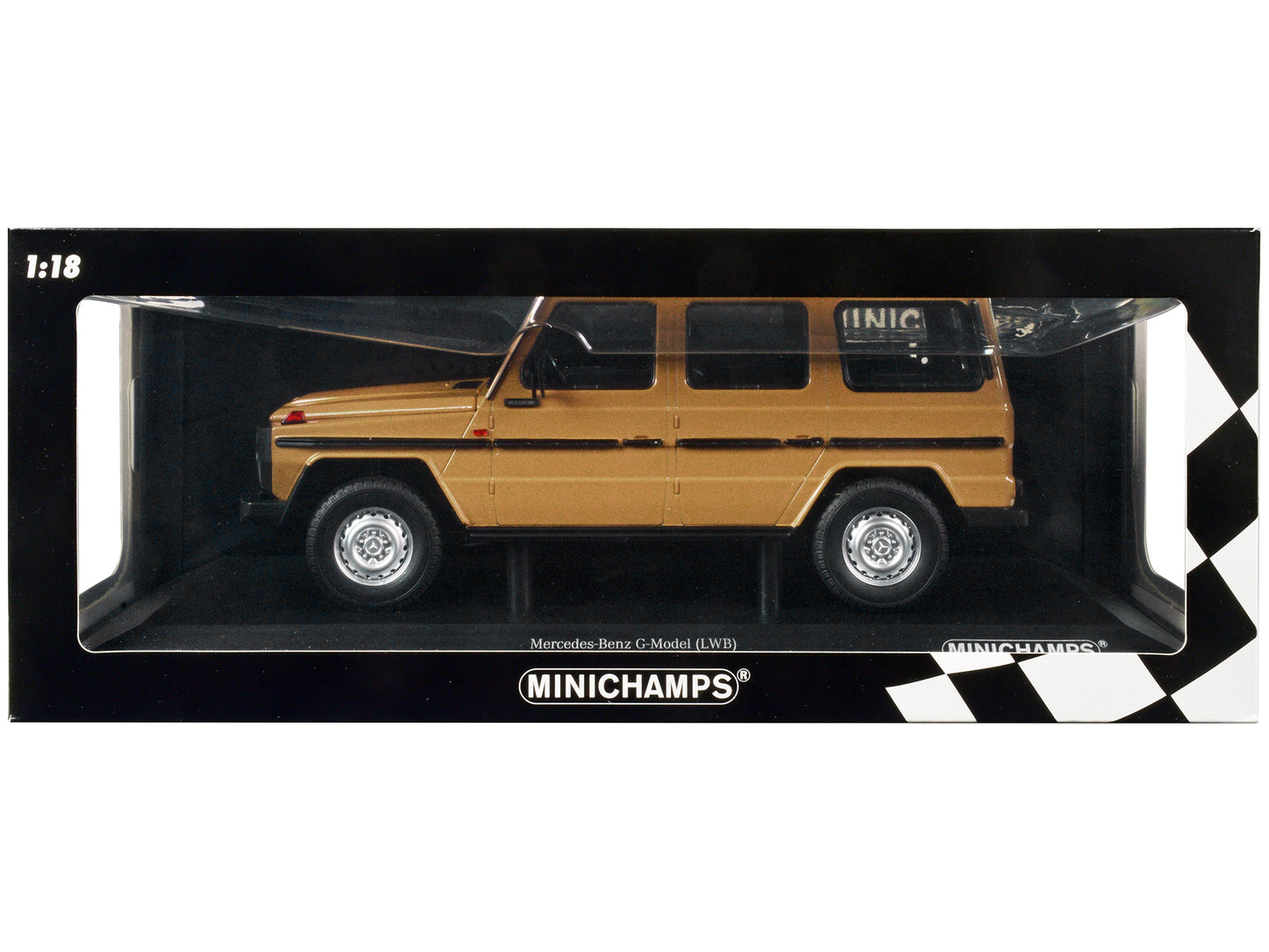 1980 Mercedes-Benz G Beige Diecast Model Car 