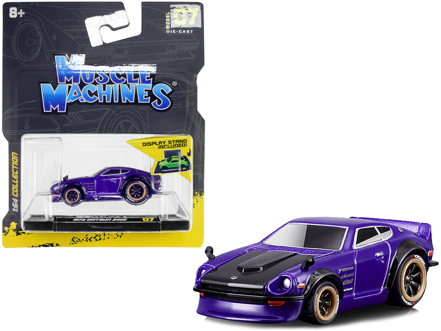 1972 Datsun 240Z  Purple Diecast Model Car 