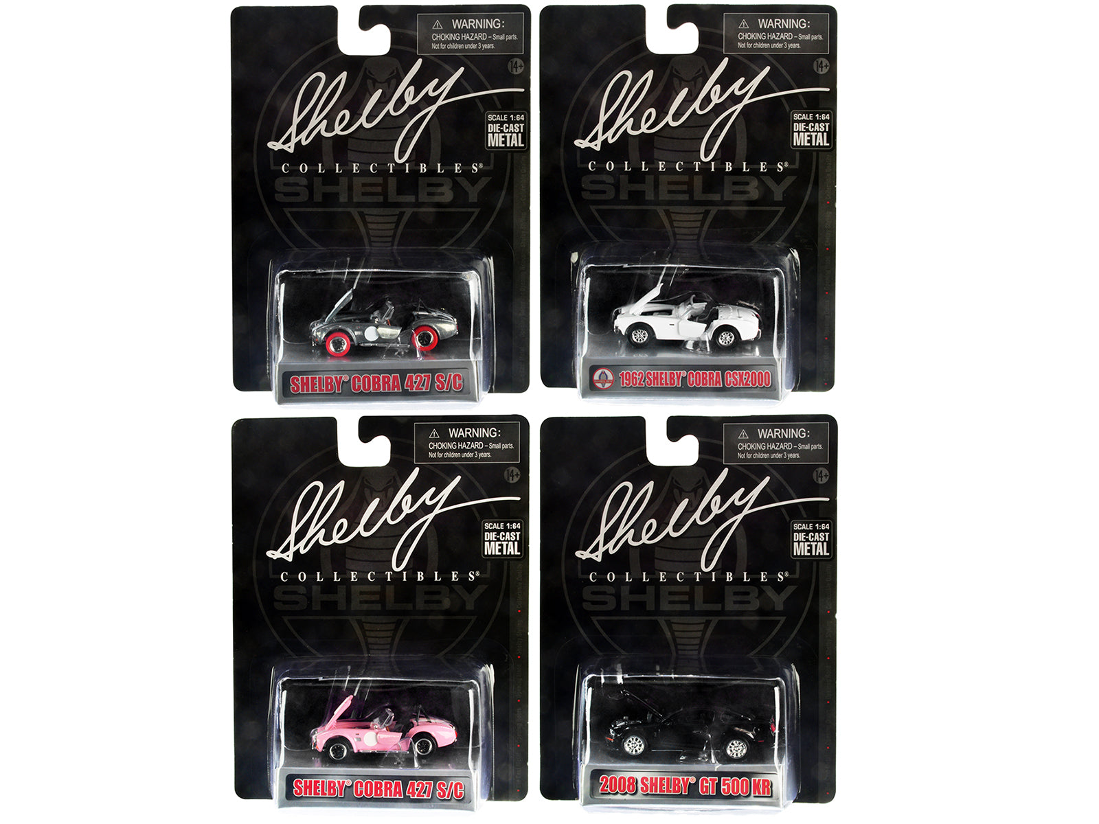 Carroll Shelby 50th Anniversary  Diecast Model Car/Truck Set 