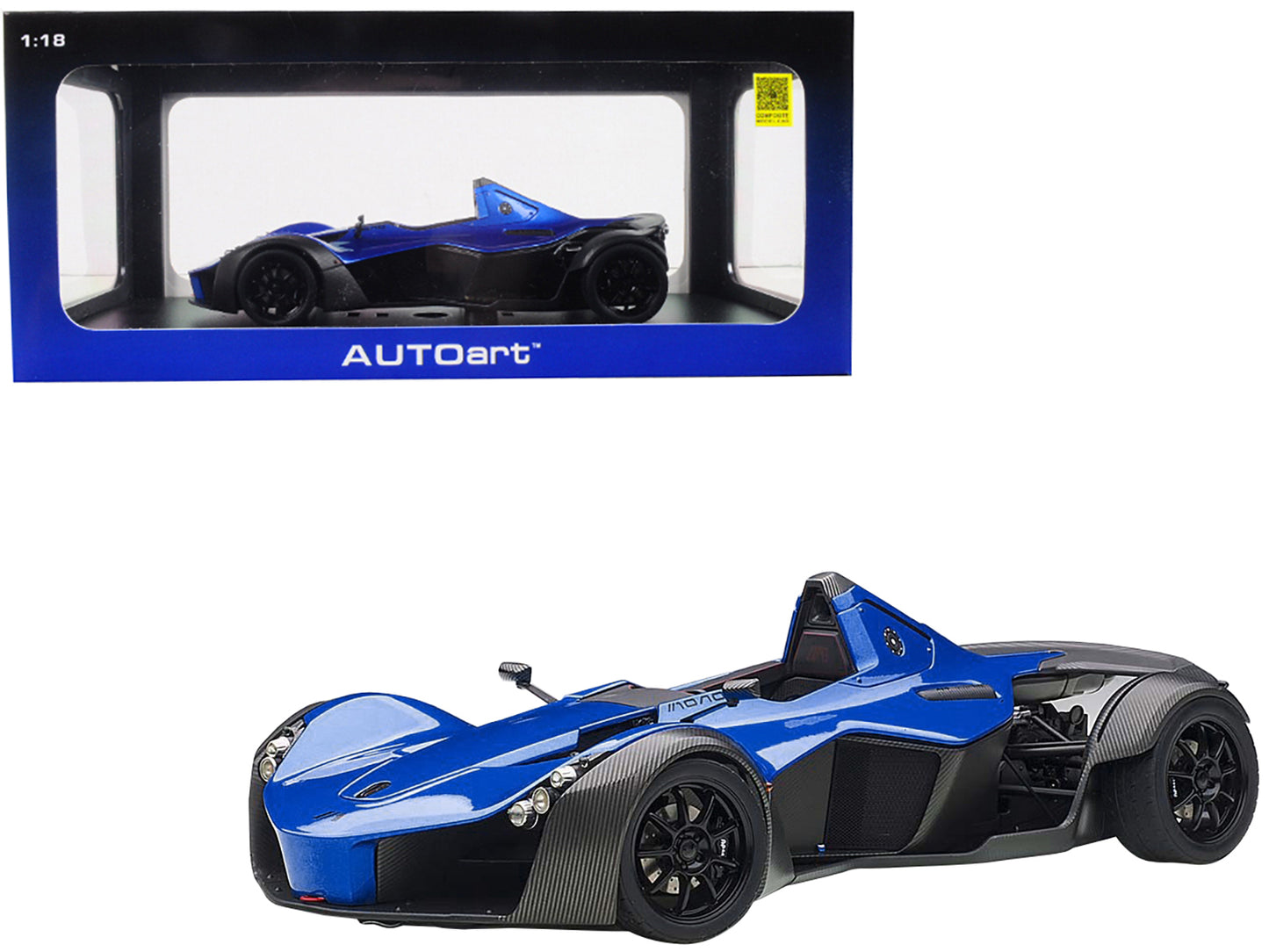 BAC Mono   Blue  Model Car 