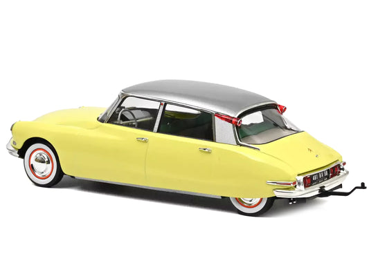 1960 Citroen DS 19 Yellow Diecast Model Car 