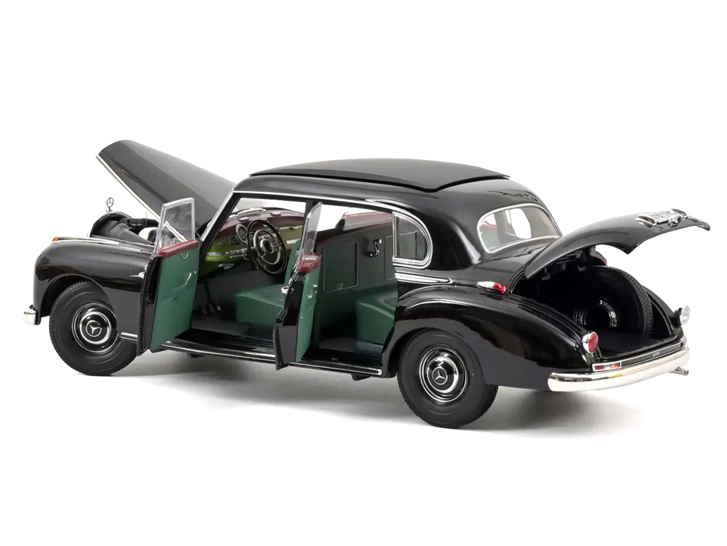 1955 Mercedes-Benz 300 Black Diecast Model Car 