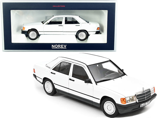 1982 Mercedes Benz 190E White Diecast Model Car 