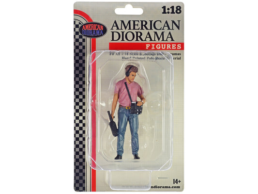 On-Air 4   Model News Crew Figure 