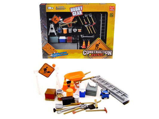 Construction Accessories  Diecast Model Garage Tool Set 