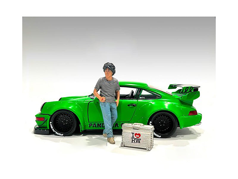 RWB Legend   Model Race Car Driver Figure 