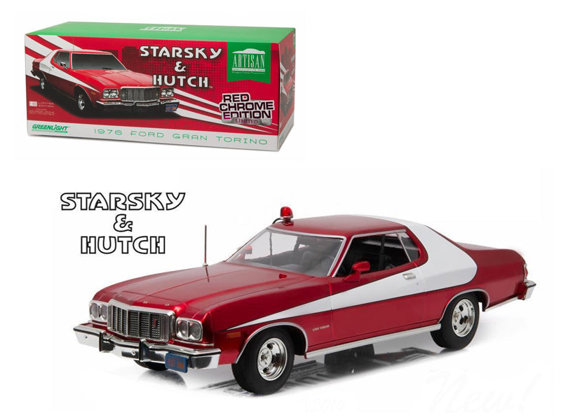 1976 Ford Gran Torino Red Diecast Model Car Starsky and Hutch (1975-1979)