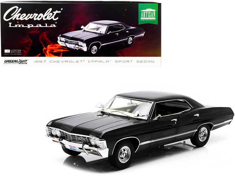 1967 Chevrolet Impala Sport Black Diecast Model Car 