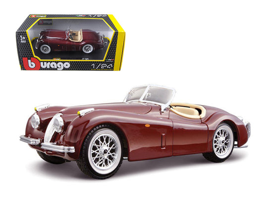 1951 Jaguar XK 120 Red Diecast Model Car 