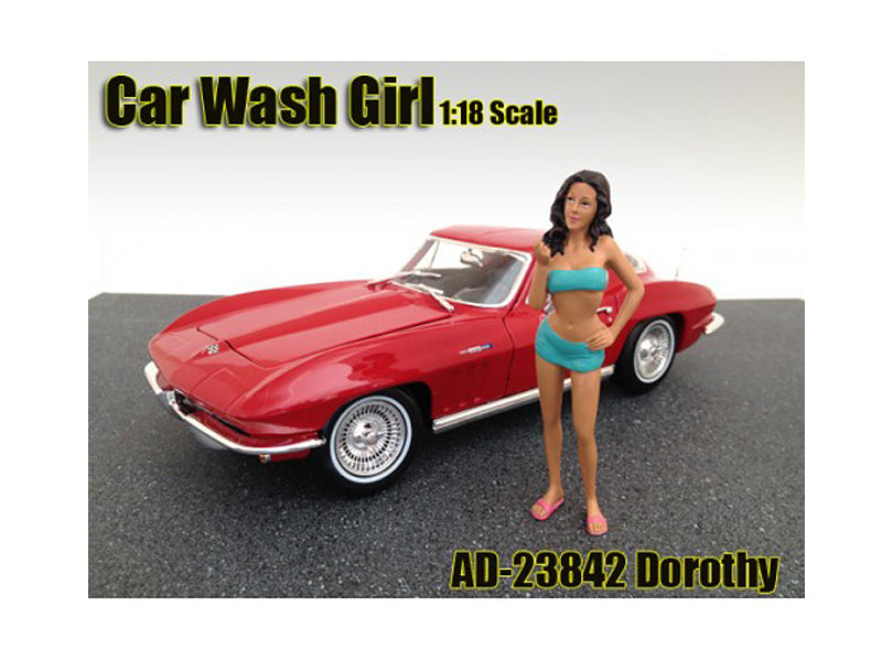 Dorothy Figurine   Model Car Wash Girls Figure Summertime