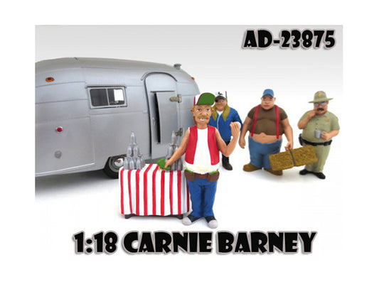 Carnie Barney  Diecast Model Trailer Park Figure 