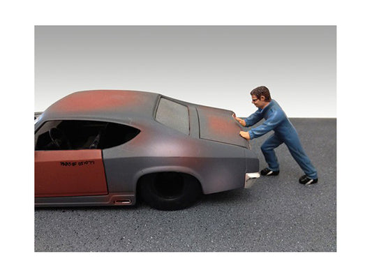Ken Figurine for   Model Auto Mechanic Figure Automotive Repair