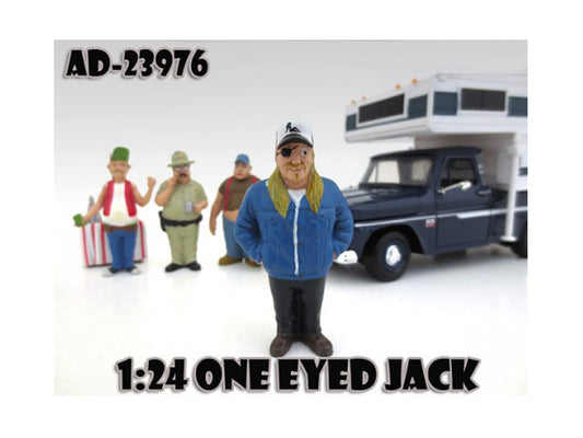 One Eyed Jack  Diecast Model Trailer Park Figure 