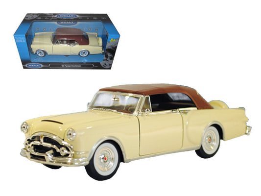 1953 Packard Caribbean  Cream Diecast Model Car 