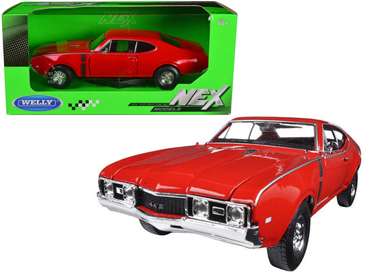 1968 Oldsmobile 442  Red Diecast Model Car 