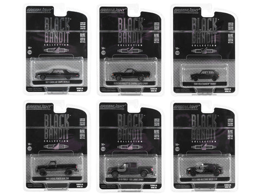  Black Bandit  Diecast Model Car/Truck Set 