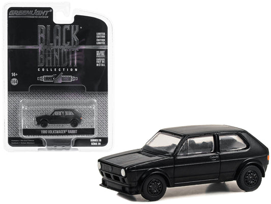 1980 Volkswagen Rabbit Widebody Black Diecast Model Car 