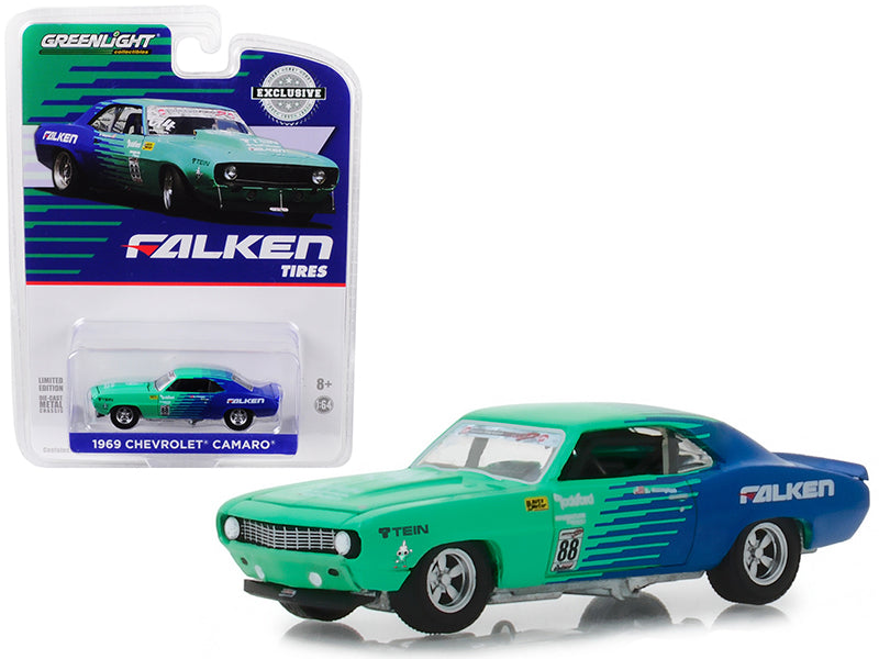 1969 Chevrolet Camaro #88  Diecast Model Race Car 