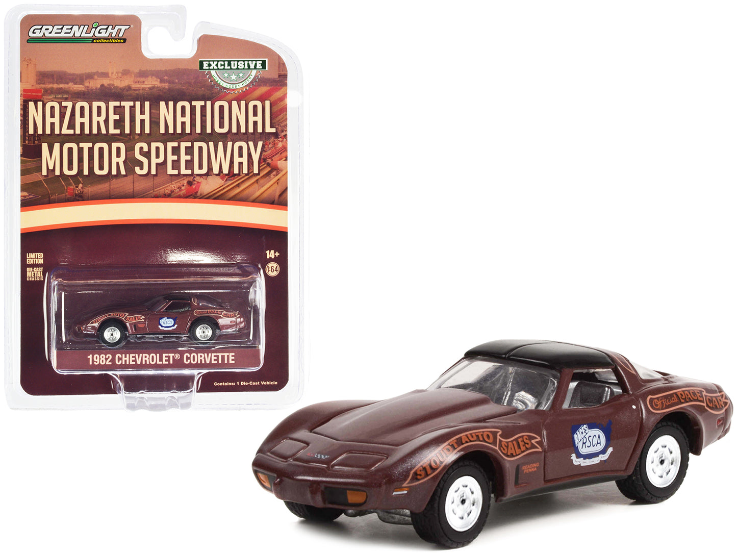 1982 Chevrolet Corvette Nazareth  Diecast Model Car 