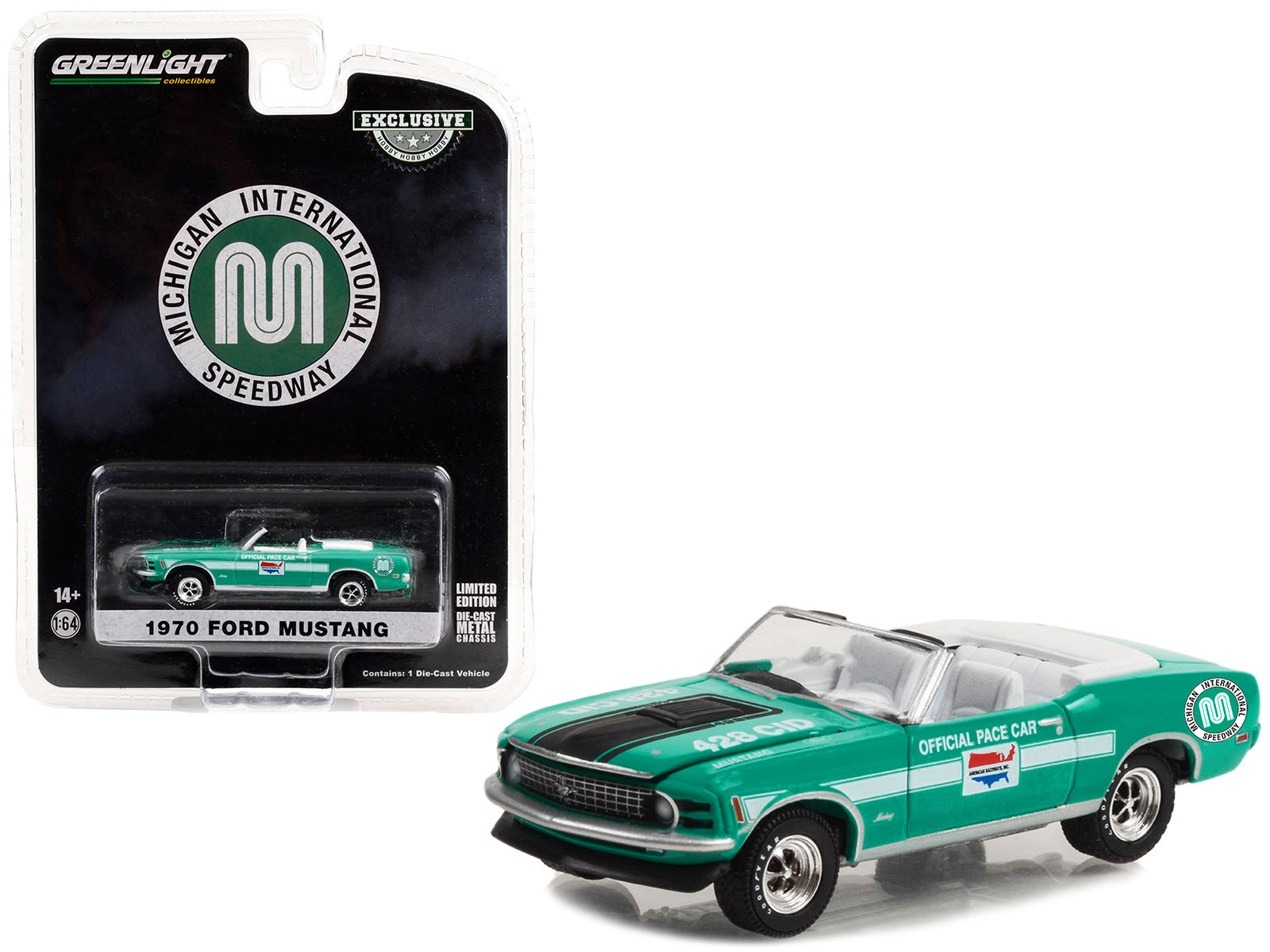 1970 Ford Mustang Mach  Diecast Model Car 