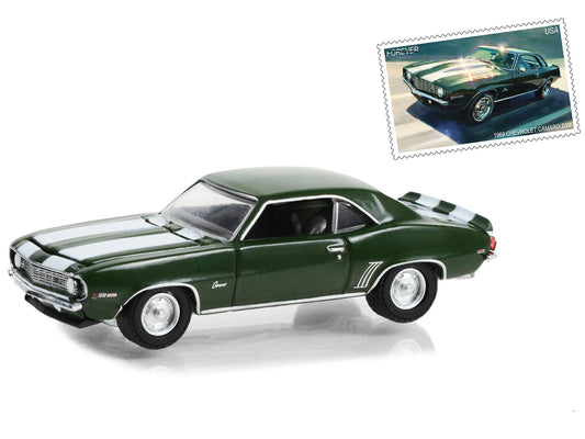 1969 Chevrolet Camaro Z Green Diecast Model Car 