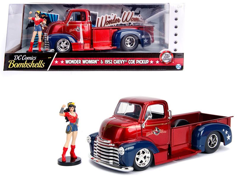 1952 Chevrolet COE  Red Diecast Model Pickup Truck 