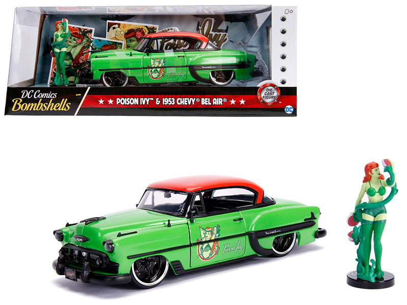 1953 Chevrolet Bel Air Green Diecast Model Car 