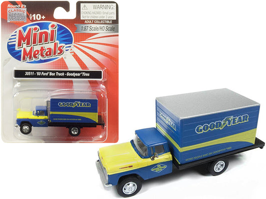 1960 Ford Box  Blue  Model Box/Van Truck 