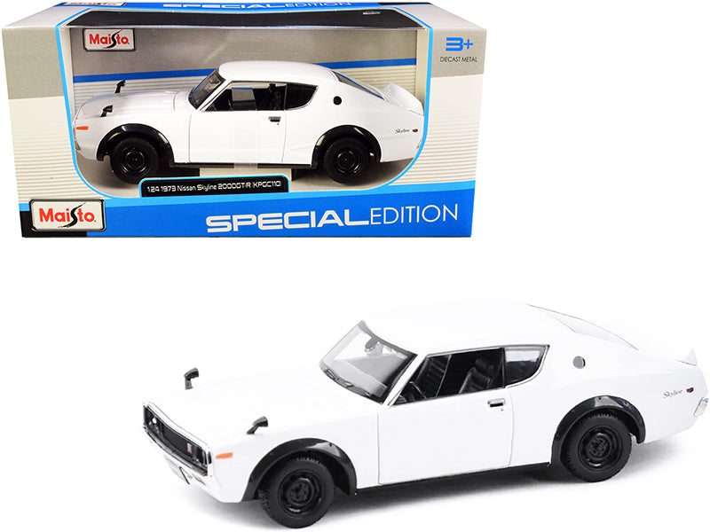 1973 Nissan Skyline 2000GT White Diecast Model Car 