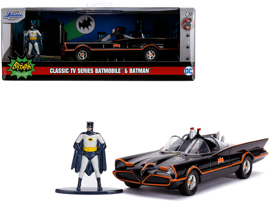 Brand new 1/32 scale diecast car model of 1966 Batmobile with Diecast Batman Figurine "Batman" (1966-1968) Classic TV Se