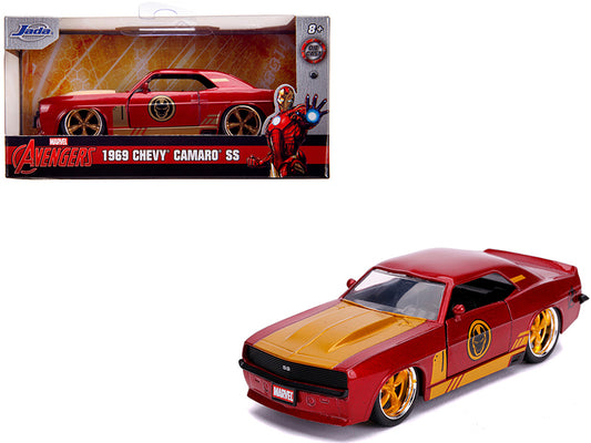 1969 Chevrolet Camaro SS Red Diecast Model Car 