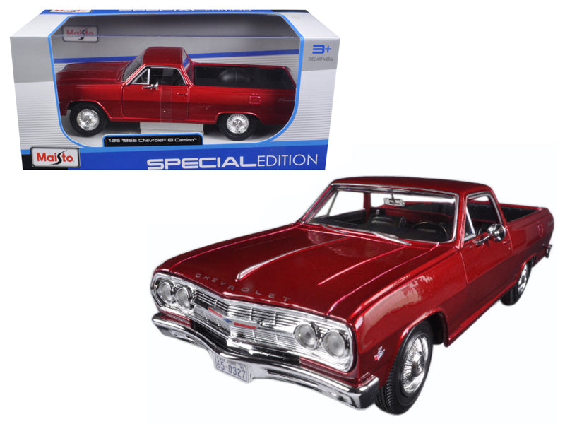 1965 Chevrolet El Camino Red Diecast Model Car 