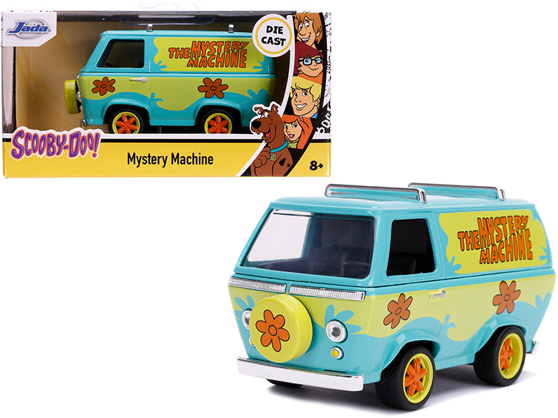 The Mystery Machine Scooby Green Diecast Model Van Scooby Doo