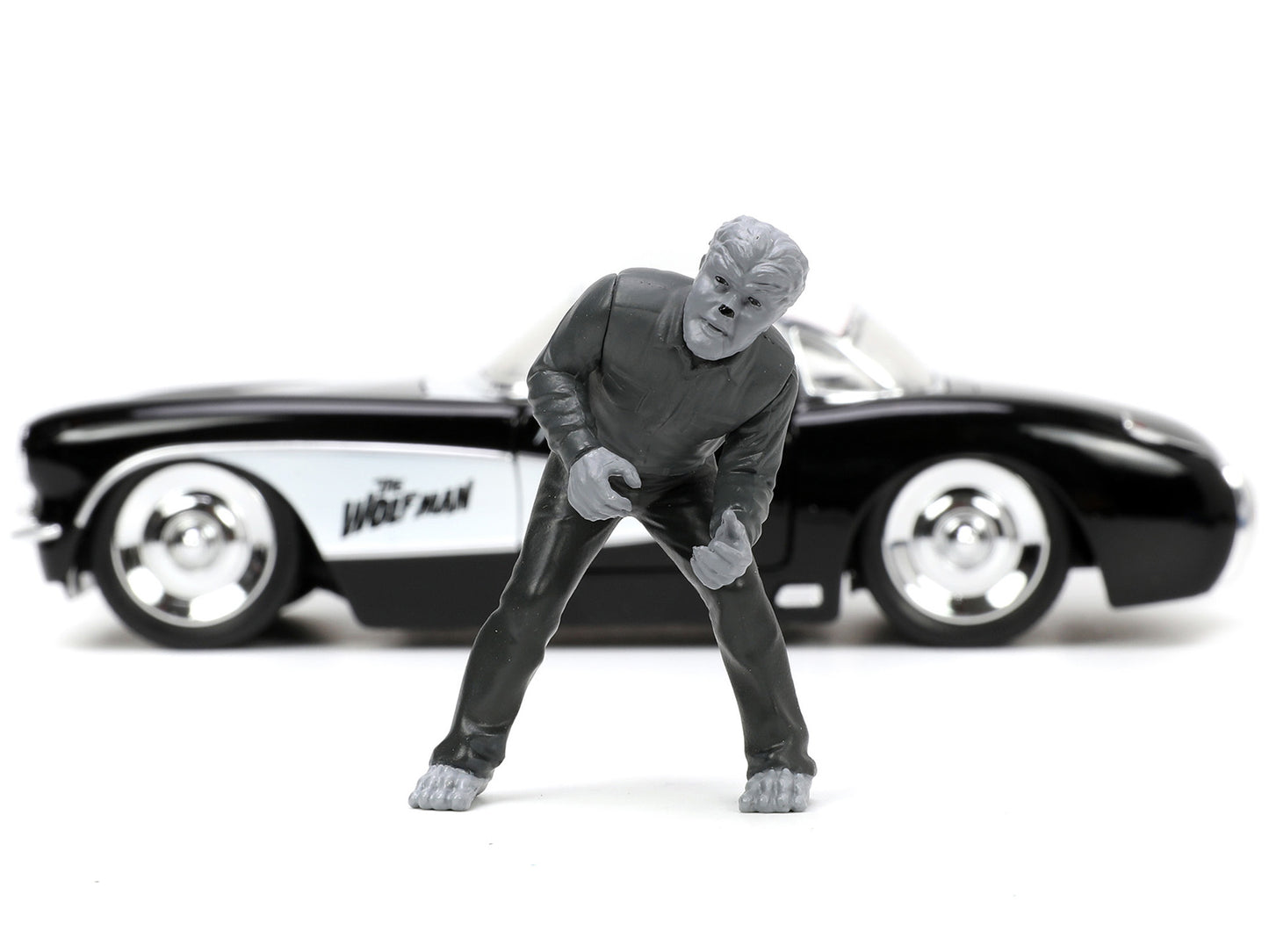 1957 Chevrolet Corvette  Black Diecast Model Car 