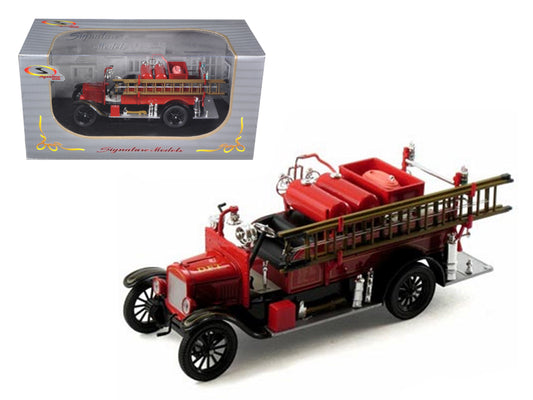 1926 Ford Model T Red Diecast Model Fire Engine Fire & Rescue