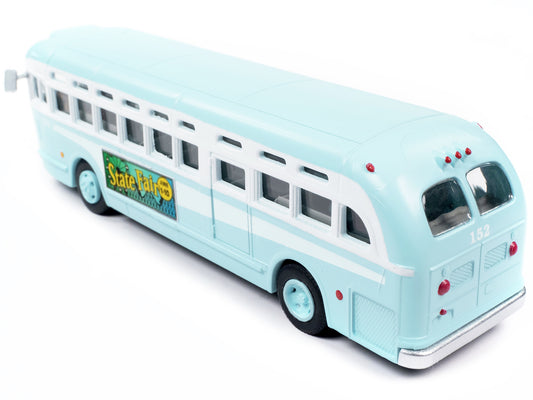 GMC PD-4103 Transit Blue  Model Bus 