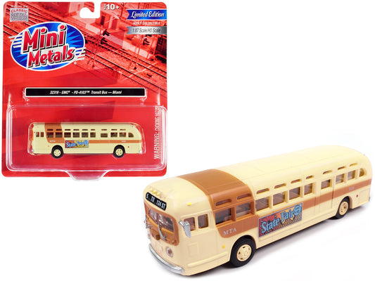 GMC PD-4103 Transit Beige  Model Bus 