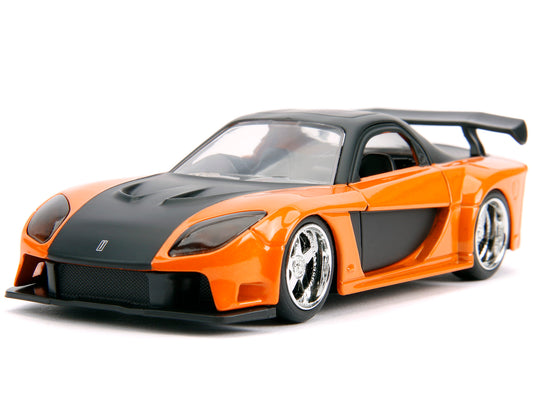 Han's Mazda RX-7 Black Diecast Model Car 