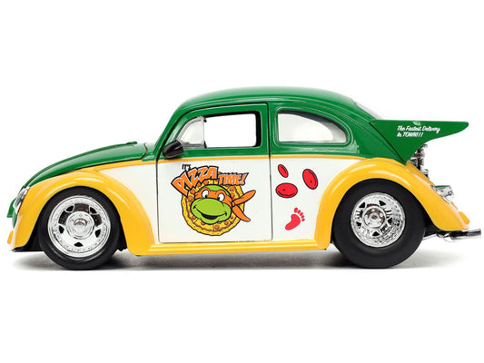 1959 Volkswagen Drag Beetle Green Diecast Model Car 