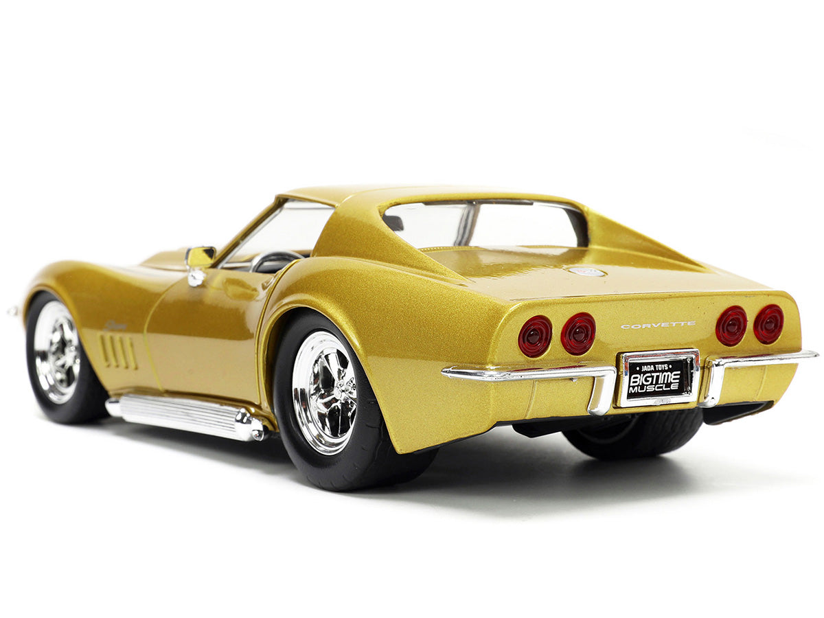 1969 Chevrolet Corvette Stin Gold Diecast Model Car 