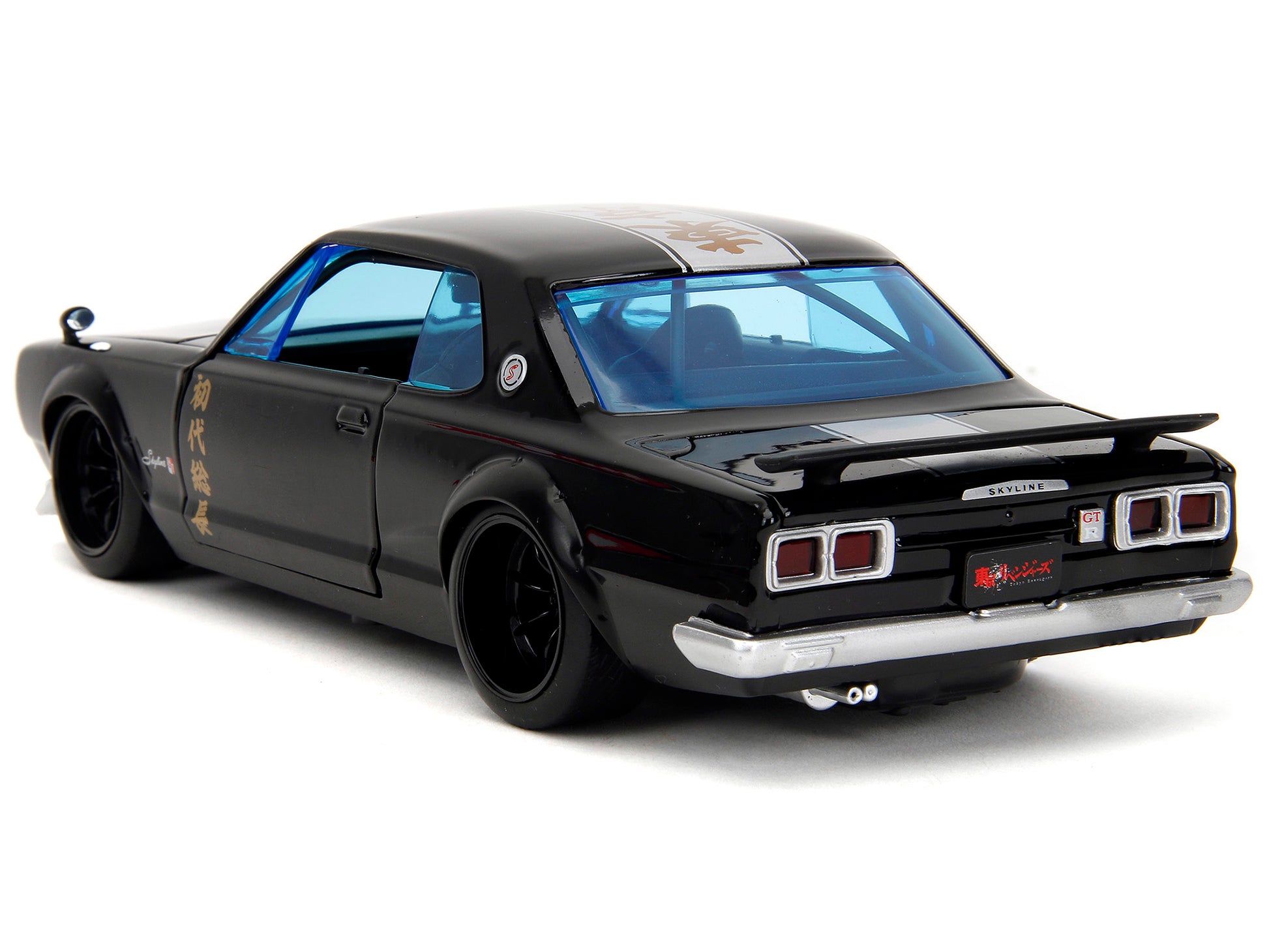 1971 Nissan Skyline GT Black Diecast Model Car Tokyo Revengers