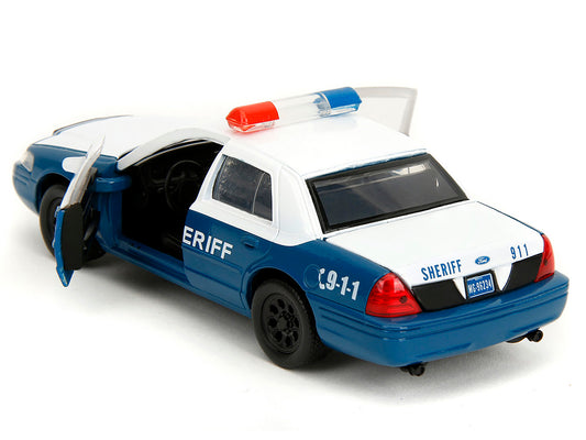 Ford Crown Victoria 1:32 Scale Blue Diecast Model Car